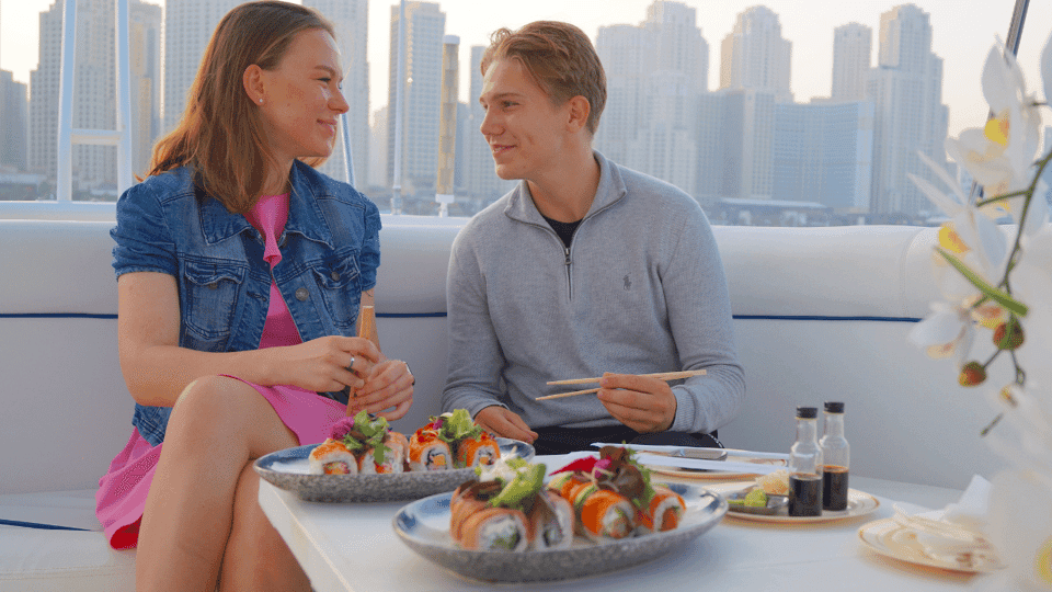 Luxury Private 50 FT Yacht Cruise + Optional Sushi Gallery Image 2