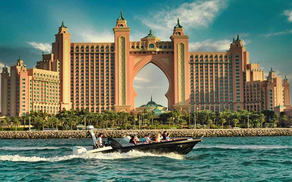100-Min Speed Boat Tour, Atlantis & Burj Al Arab View Gallery Image 1