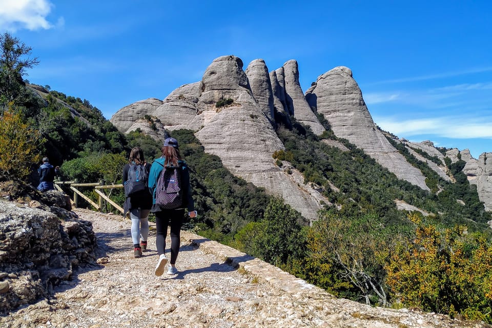 From Barcelona: Montserrat Mountain Hike and Monastery Tour Gallery Image 1