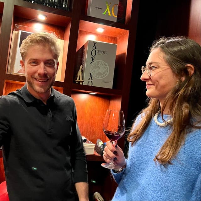 Wine tasting at the cellar of Joël Robuchon Gallery Image 2