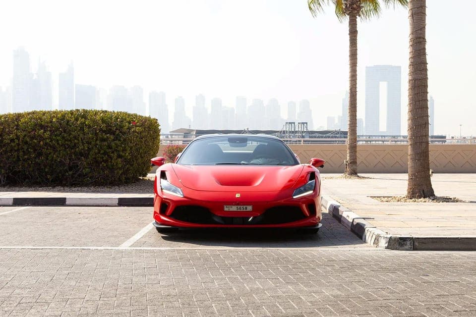 Ferrari F8 Spider 1-Day Rental, No Deposit Required Gallery Image 1