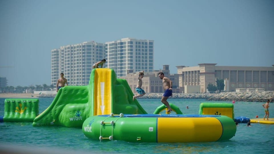 18. Inflatable water park at palm Jumeirah duabi - Image 18