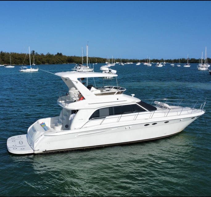 29. Private Yacht cruise, Biscayne Bay, Miami Beach. 52Ft - Image 29