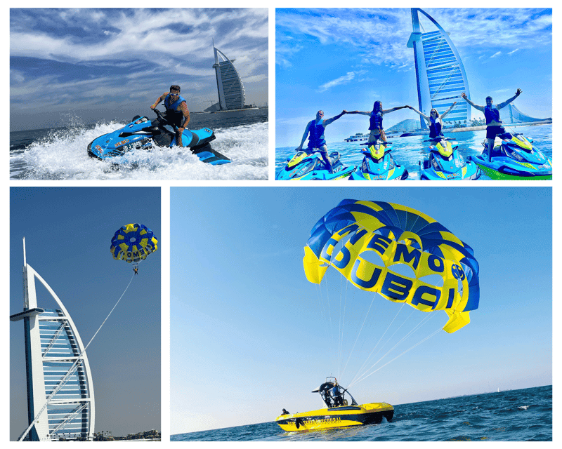 7. Combo: 30-Min Jet Ski to Burj Al Arab & Solo Parasailing - Image 7
