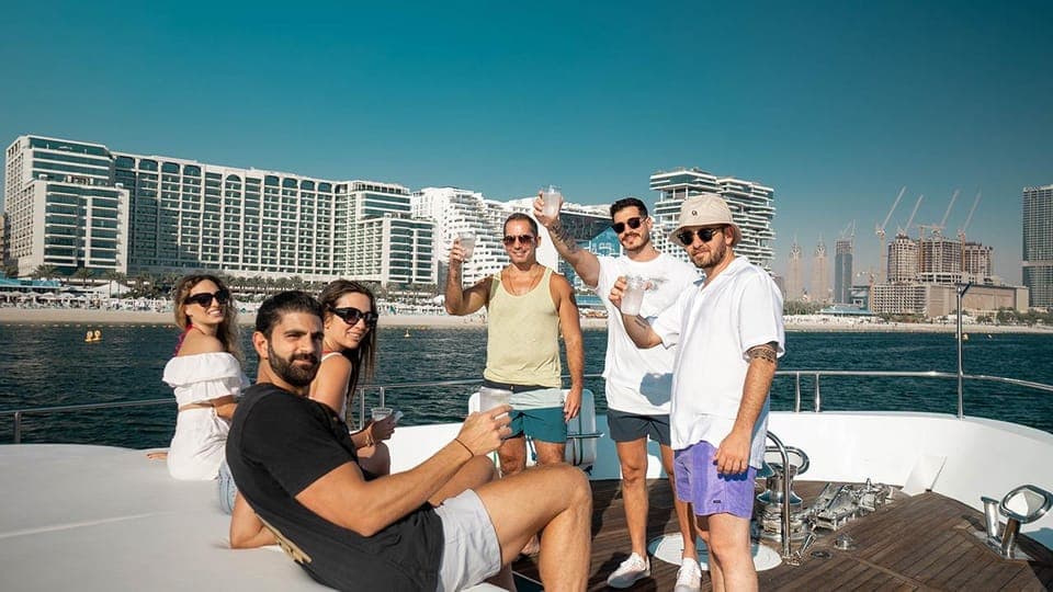 Luxury Yacht Dubai: 118ft (3+1 Hrs) Summer offer till Sep15 Gallery Image 2