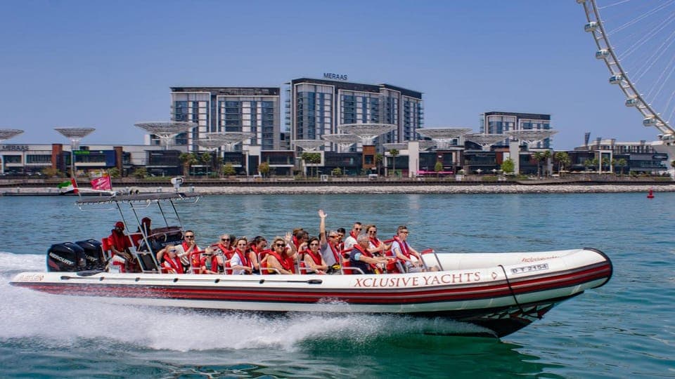 Marina, Atlantis, Palm & Burj Al Arab Speedboat Tour Gallery Image 3