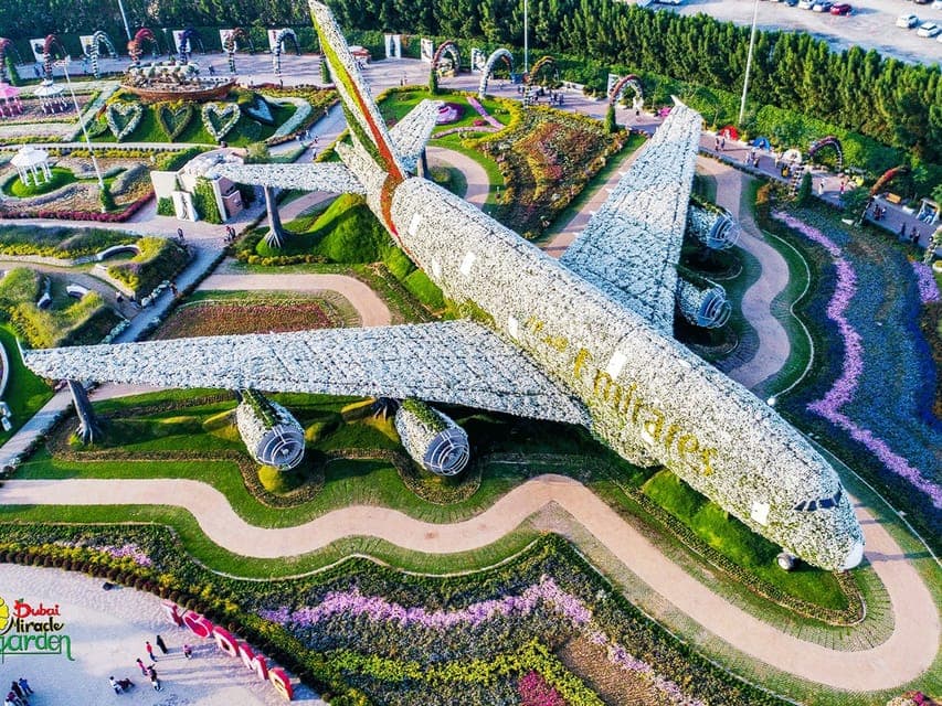 Miracle Garden Entry Ticket with Hotel Transfer Gallery Image 2