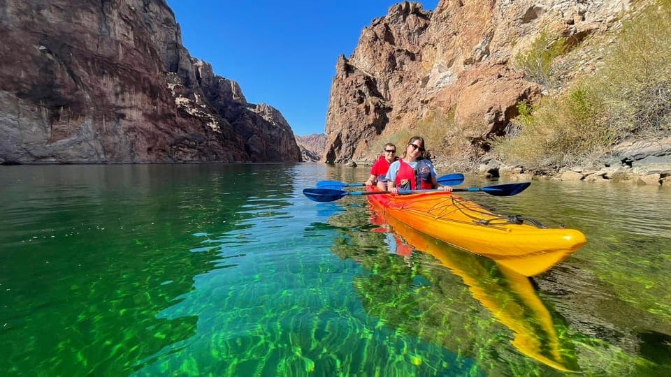 Shuttle from Las Vegas: Emerald Cave Kayak Tour & Beach time Gallery Image 2