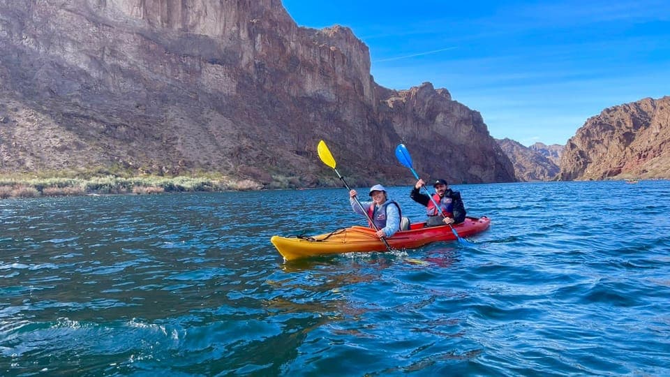 Shuttle from Las Vegas: Emerald Cave Kayak Tour & Beach time Gallery Image 3