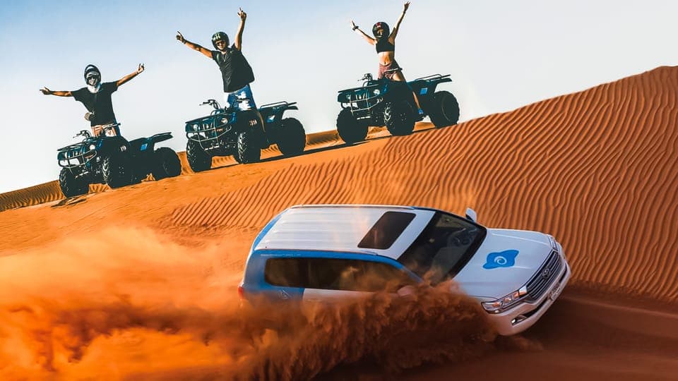 Desert Safari, Quad Bike, Camel Ride & Al Khayma Camp - Image NaN