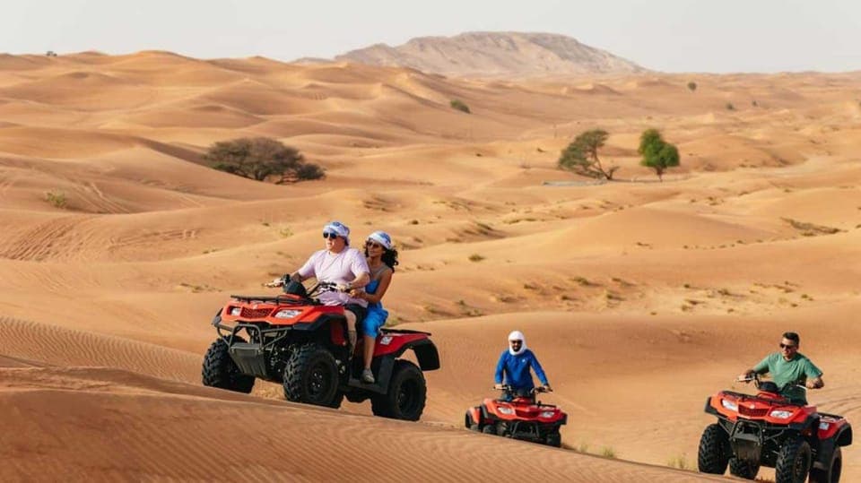 Quad & ATV Bike, Red Dune Desert and Safari Adventure Gallery Image 1