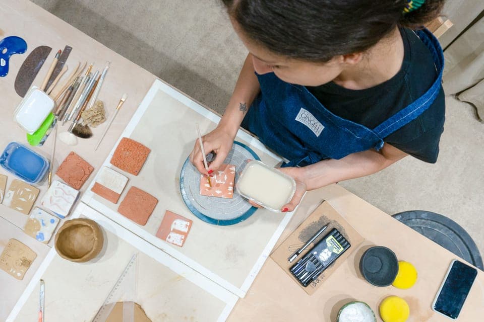 Handmade Ceramic Tiles Workshop Gallery Image 4