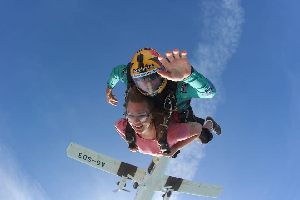 Skydive at The Palm with Photos, Video & Yacht Tour - Image NaN