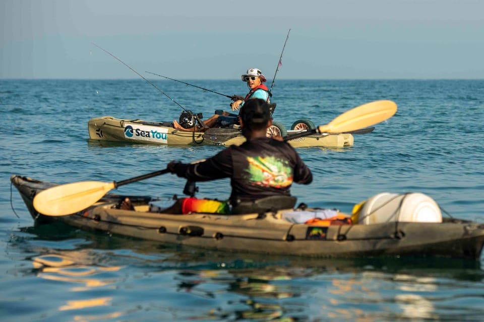 Palm Jumeirah Kayak Fishing Private Tour Gallery Image 3
