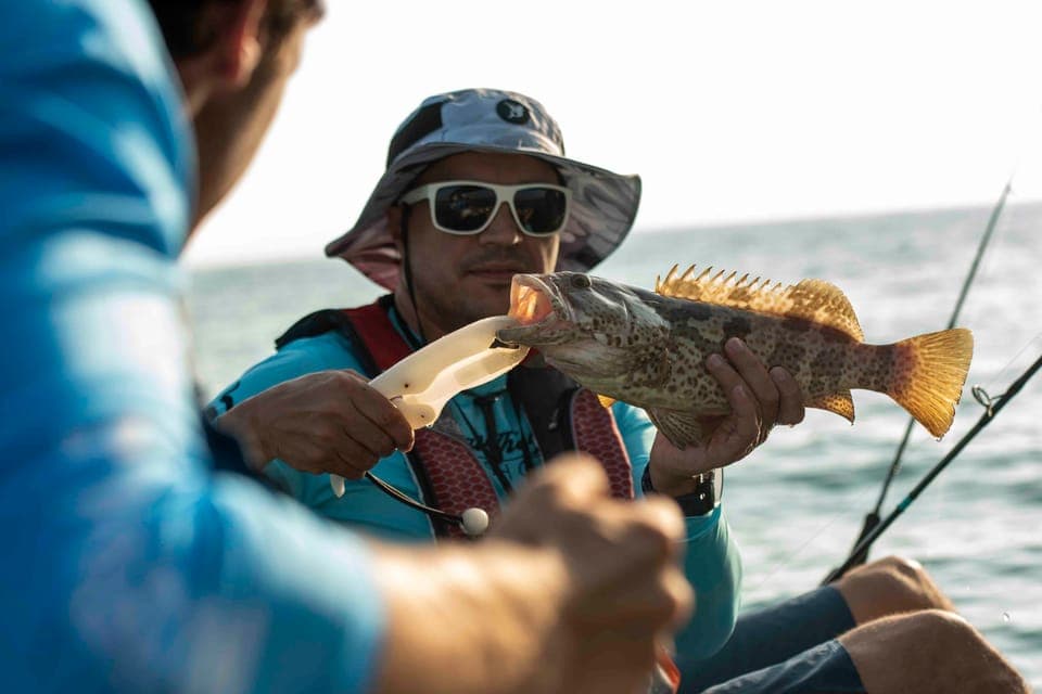 Palm Jumeirah Kayak Fishing Private Tour Gallery Image 4