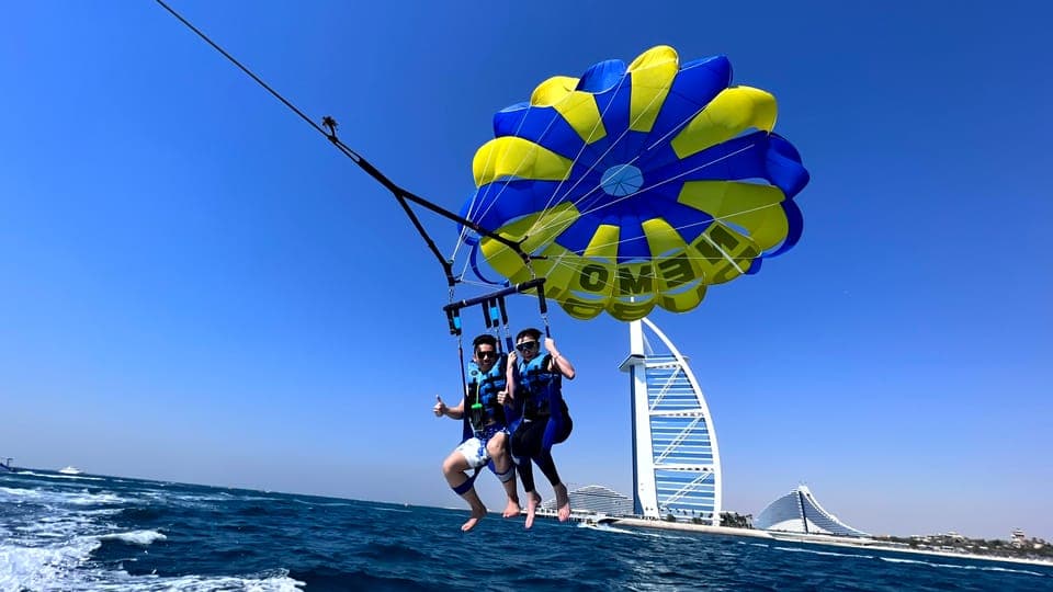 4. Burj Al Arab Parasailing, Ice Cream, Pics, and Videos - Image 4