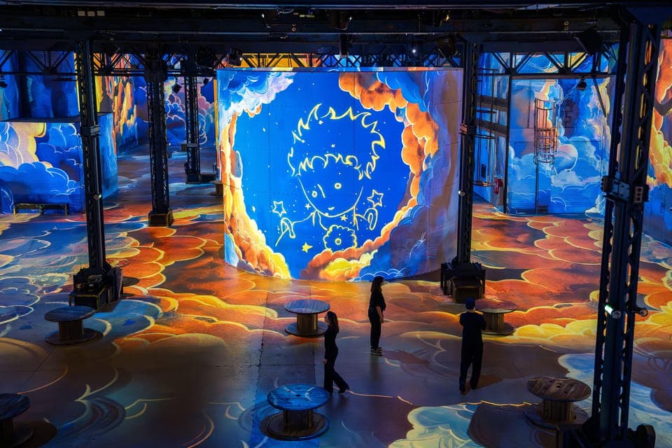 Atelier des Lumières Le Petit Prince admission ticket Gallery Image 4