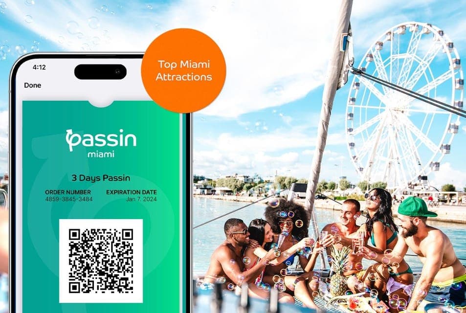 Passin Miami: 30+ Attractions, eSIM & 1-Way Airport Transfer Gallery Image 1