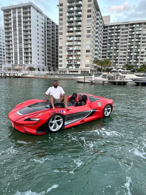JetCars Miami Beach & Free Boat Ride + $250 Due At Check in Gallery Image 2