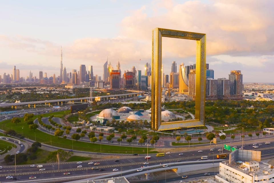 Entry Ticket to the Dubai Frame with Deck Access - Image NaN