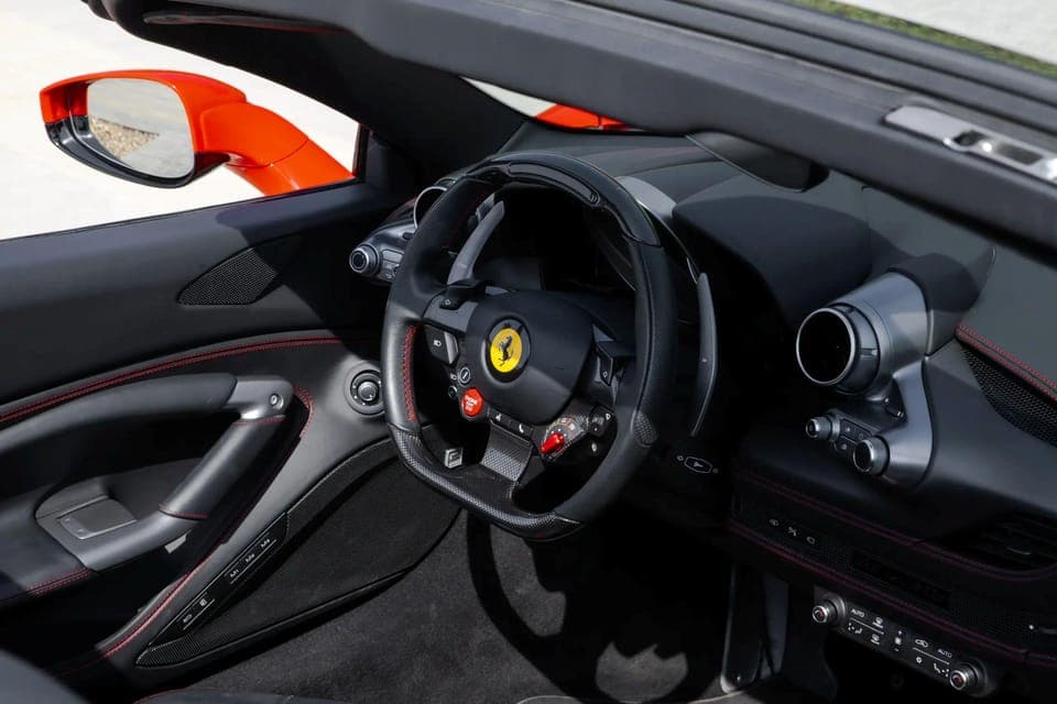 Ferrari F8 Spider 1-Day Rental, No Deposit Required Gallery Image 4