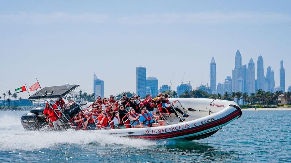Marina, Atlantis, Palm & Burj Al Arab Speedboat Tour Gallery Image 2