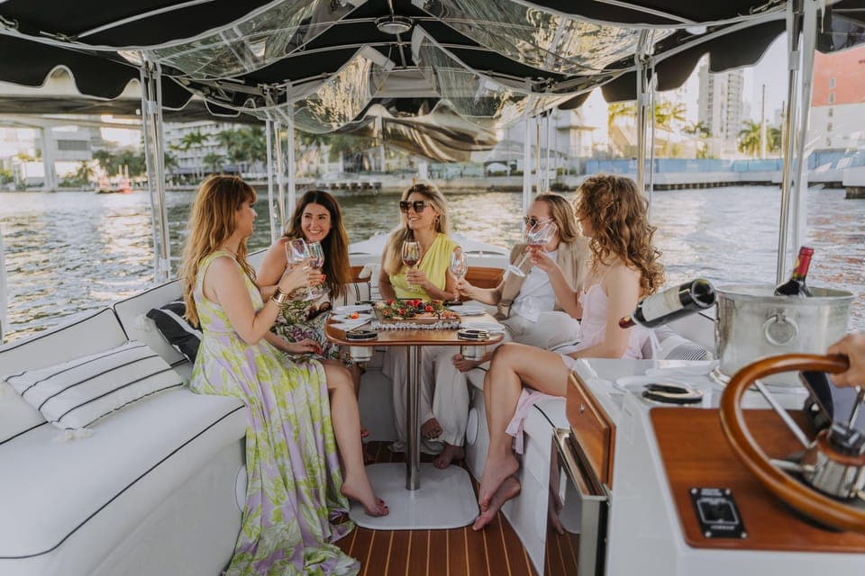Luxury E-Boat Cruise with Wine and Charcuterie Board Gallery Image 2