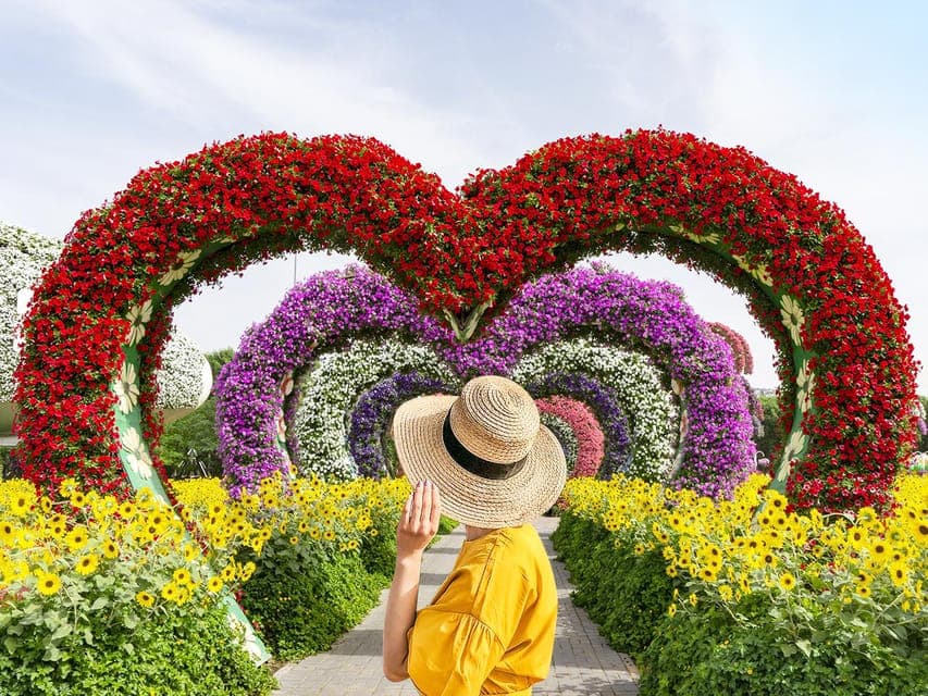 Miracle Garden Entry Ticket with Hotel Transfer Gallery Image 1