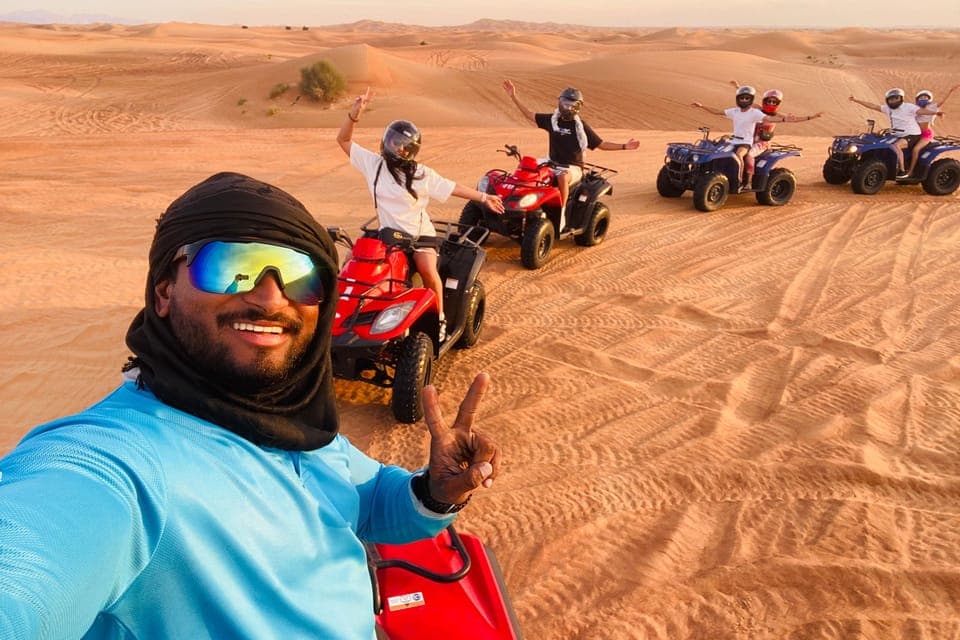 Quad Bike Safari, Camels & Al Khayma Camp BBQ Dinner - Image NaN