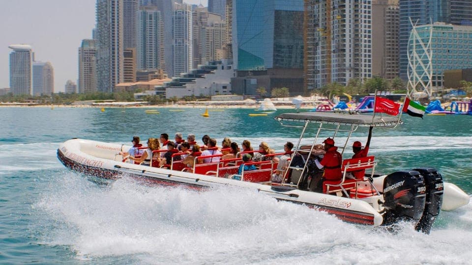 Marina, Atlantis, Palm & Burj Al Arab Speedboat Tour Gallery Image 4