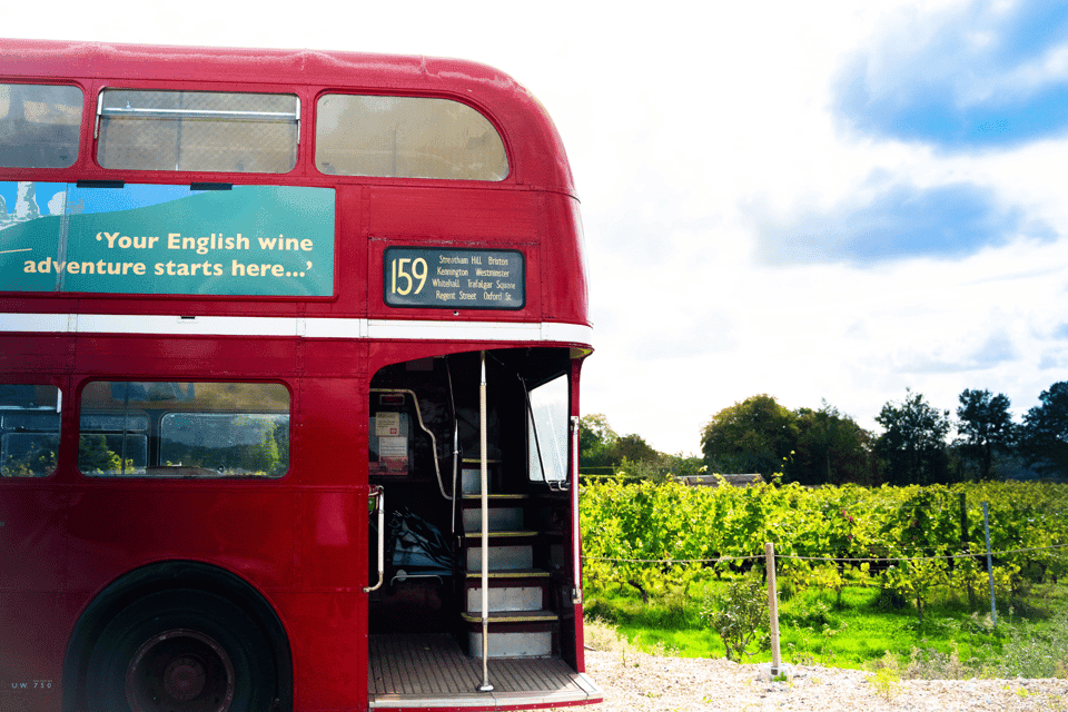 From London: Vintage Bus Wine Tour with Return Train Tickets Gallery Image 1