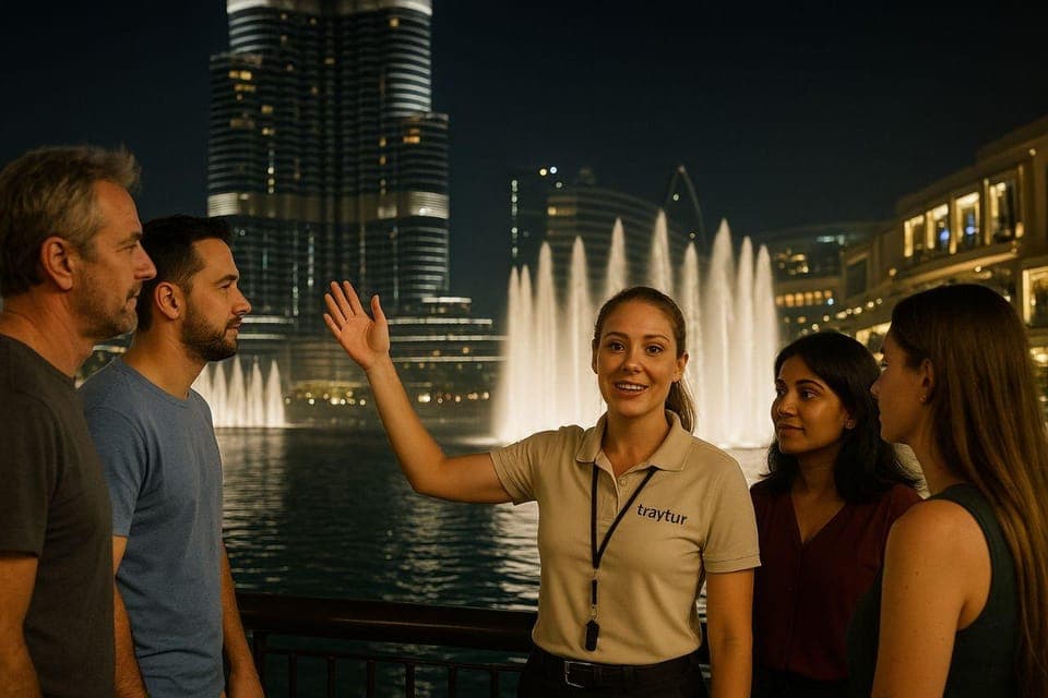 21. Dubai by Night with Burj Khalifa Entrance Ticket - Image 21