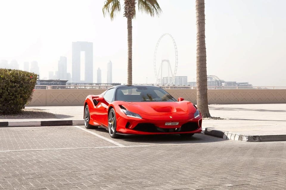 Ferrari F8 Spider 1-Day Rental, No Deposit Required Gallery Image 2