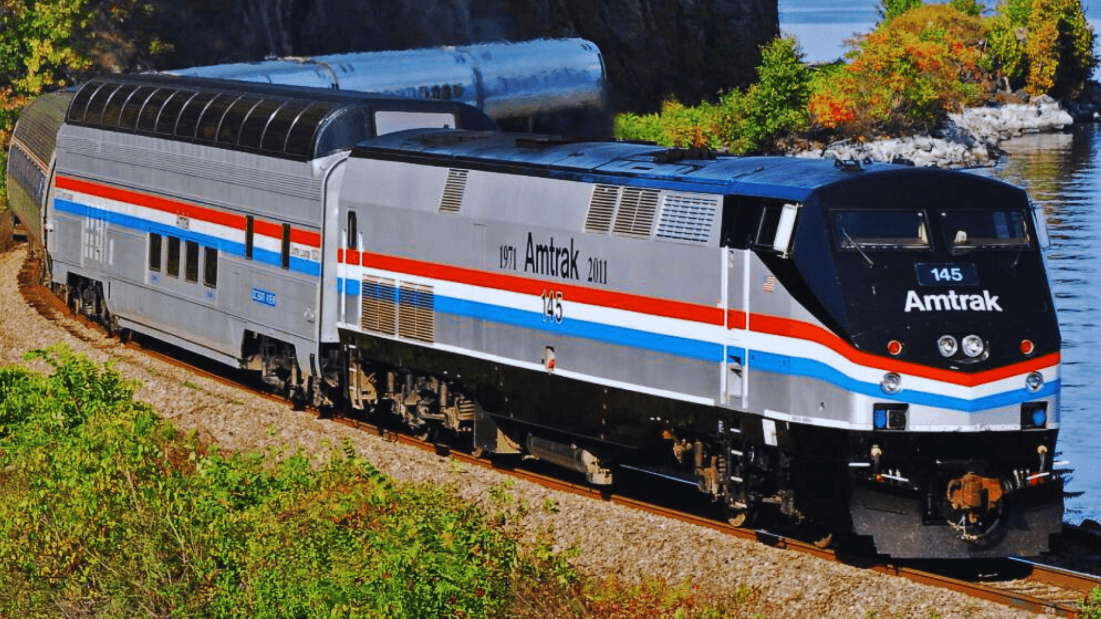 Amtrak - Adirondack background