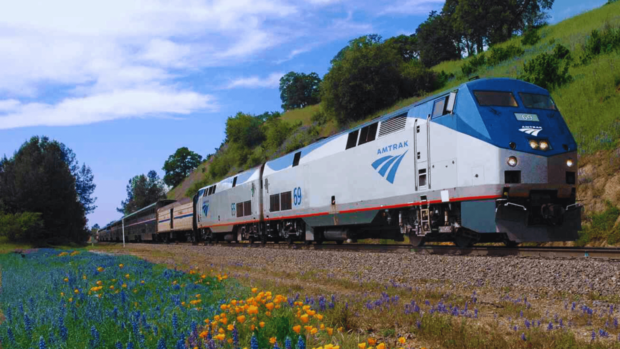 Amtrak - California Zephyr background