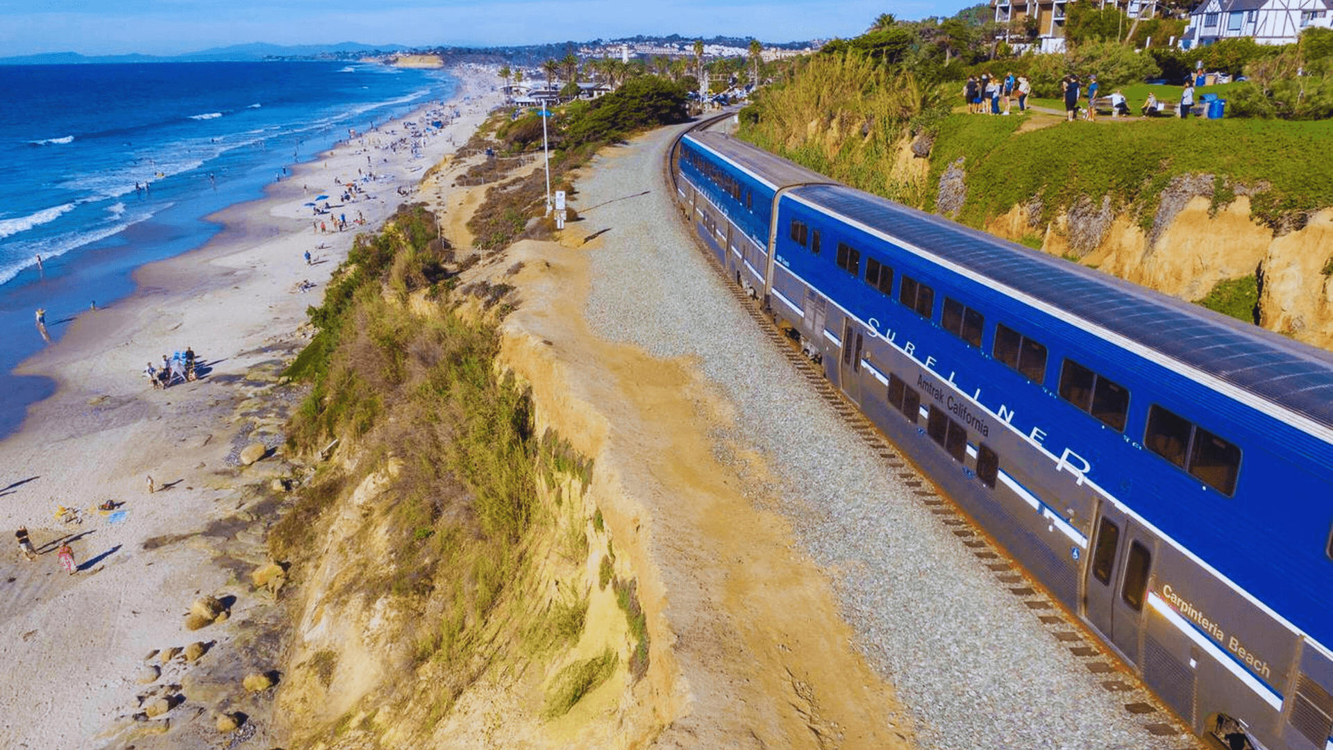 Amtrak - Pacific Surfliner background