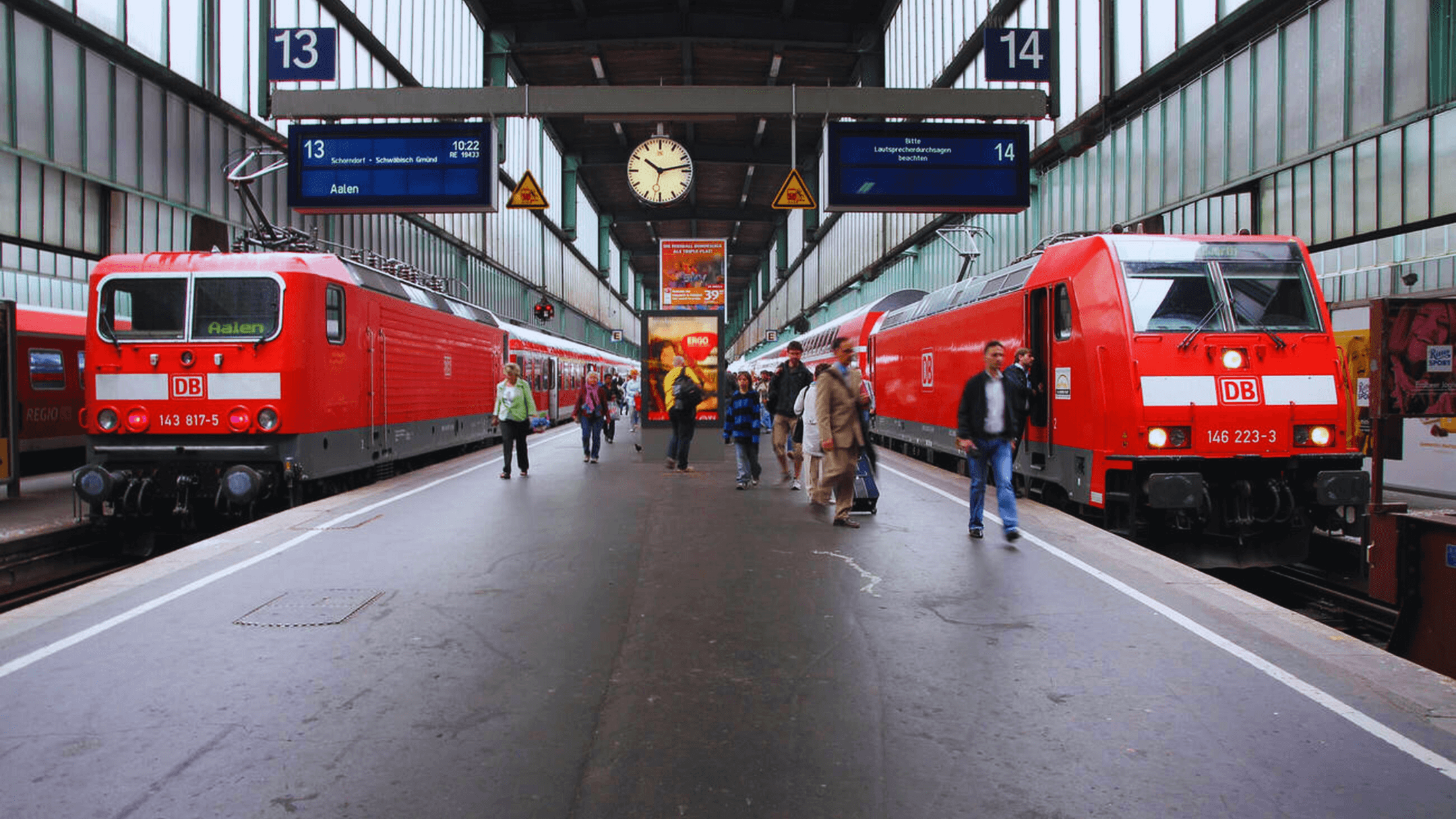 Deutsche Bahn background
