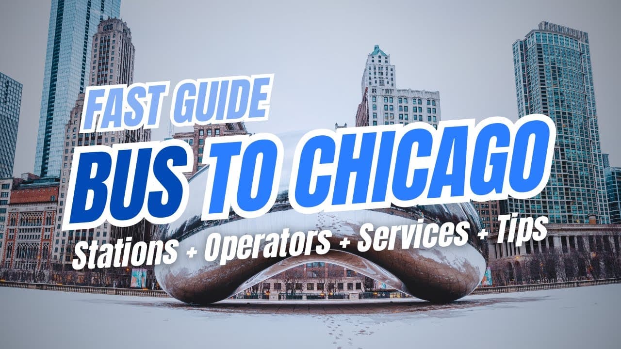 Bus nach CHICAGO, Illinois: Greyhound, Flixbus, Dienstleistungen, Tipps & Stationsführer