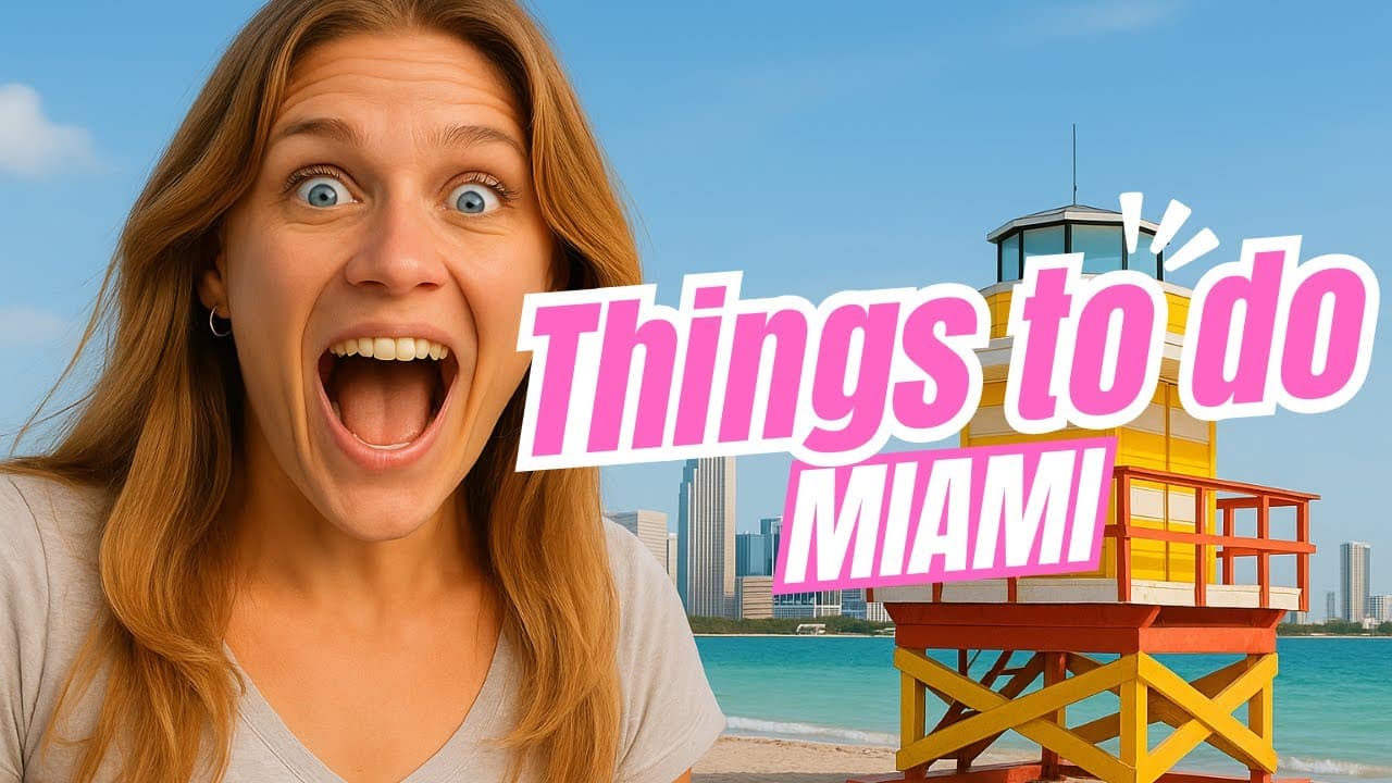 Miami attractions - Here's First Timers Must-See Checklist!