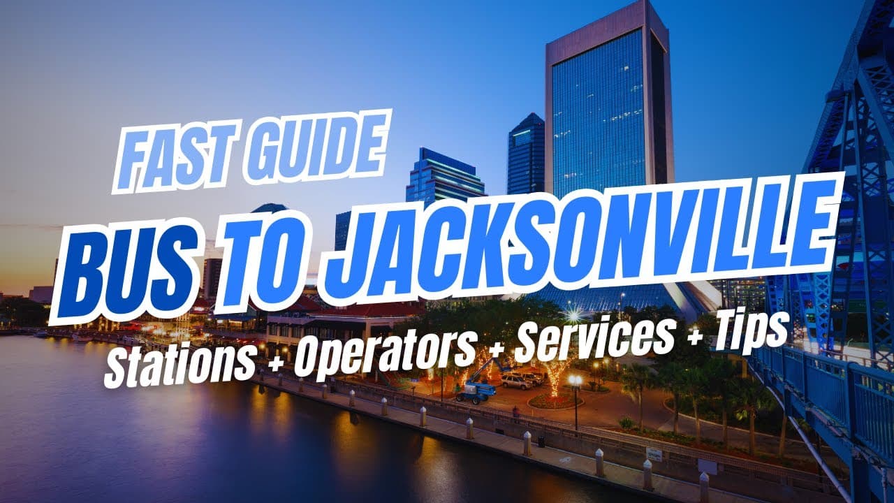 Bus nach JACKSONVILLE, Florida: Tipps und Stationsführer für Greyhound, Flixbus, Wanda Coach