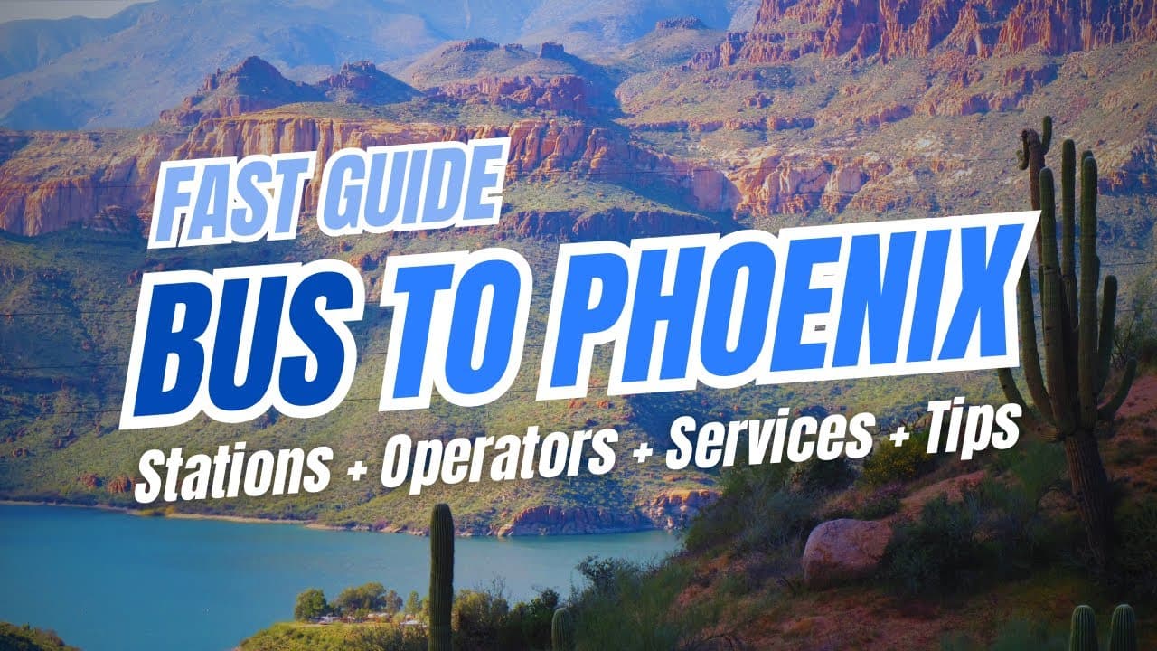 Bus nach PHOENIX, Arizona: Greyhound, Flixbus, Dienste, Tipps & Stationsführer
