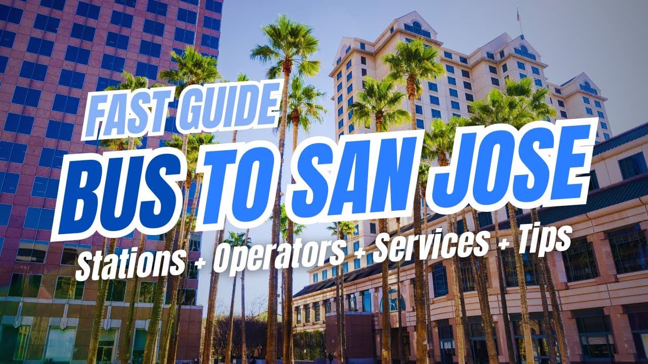 Bus nach SAN JOSE, Kalifornien: Greyhound, Flixbus, Dienstleistungen, Tipps & Stationsführer