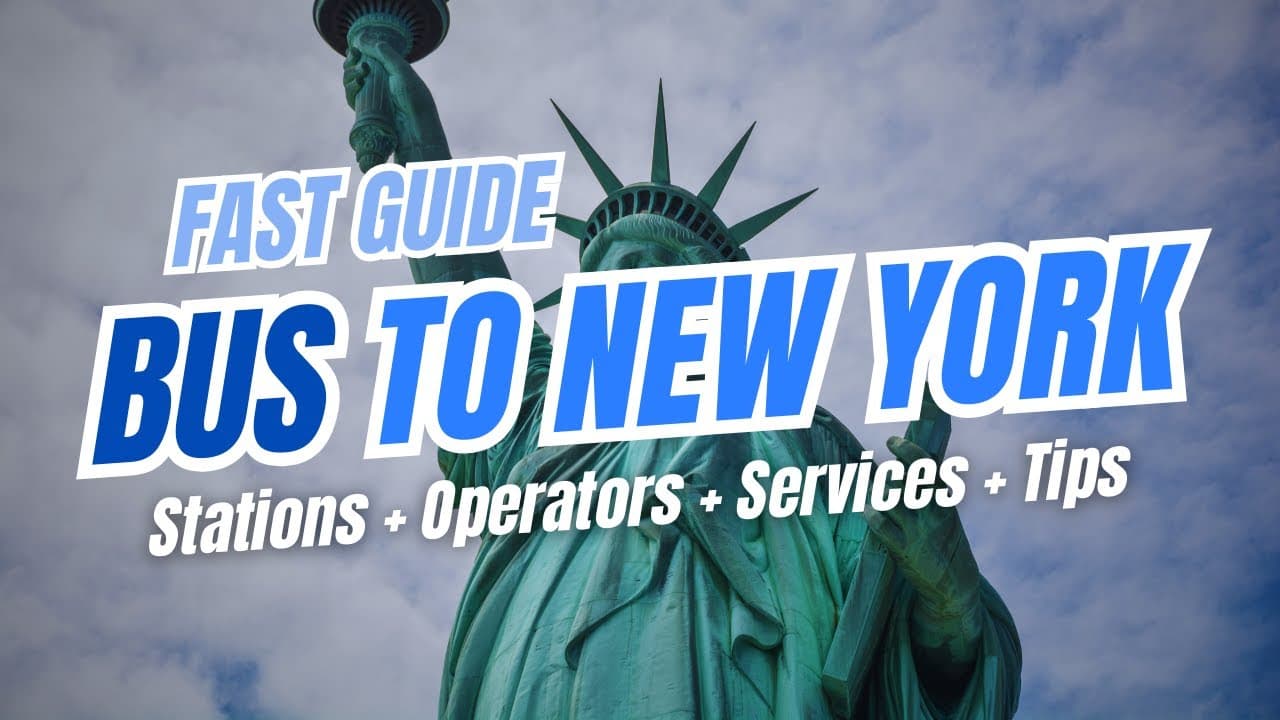 Ônibus para NOVA YORK: Greyhound, Flixbus, Serviços, Dicas e Guia da Estação