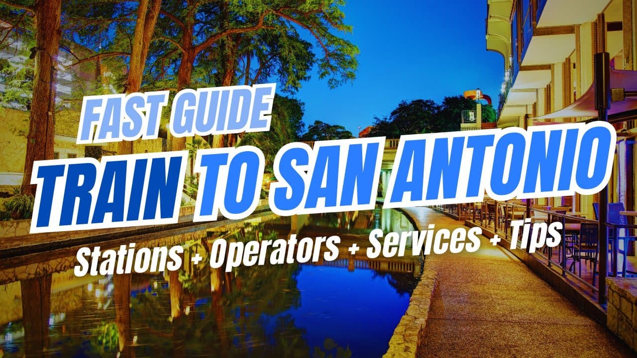 Trens Amtrak para SAN ANTONIO, Texas: Guia de Serviços e Estação