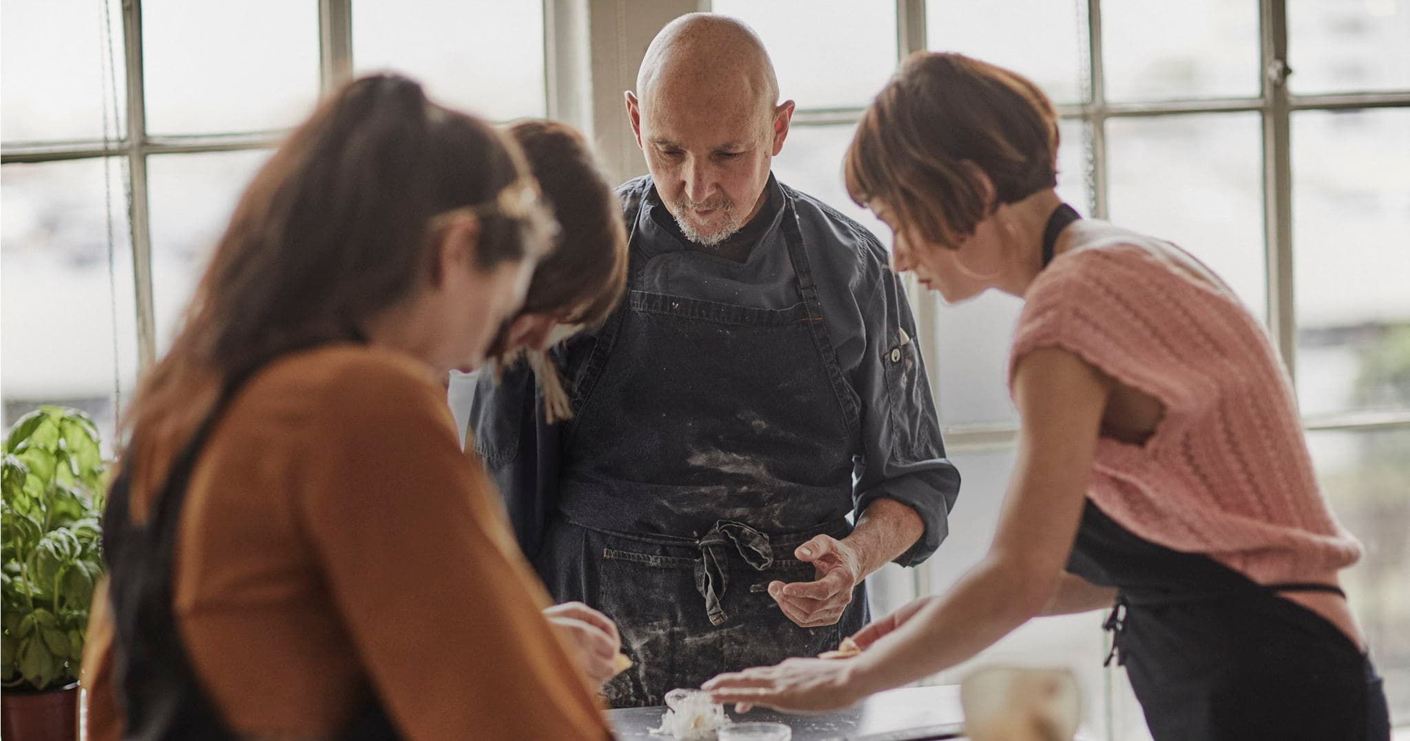Fresh Stuffed Pasta: Tortelloni with Spinach and Ricotta // Mission Bay Gallery Image 1